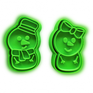 Casal de Boneco de Neve