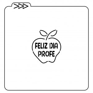 Estêncil Dia do Professor 1