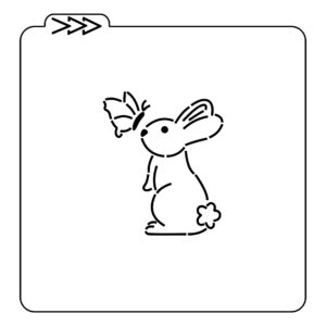 Estêncil Páscoa - Coelhinho 01