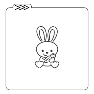 Estêncil Páscoa - Coelhinho 04