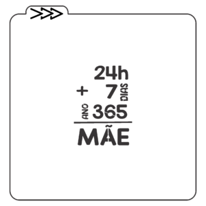 Estêncil Dia das Mães Calendário