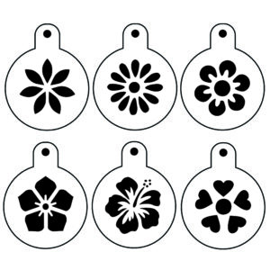 Estêncil - Kit Floral